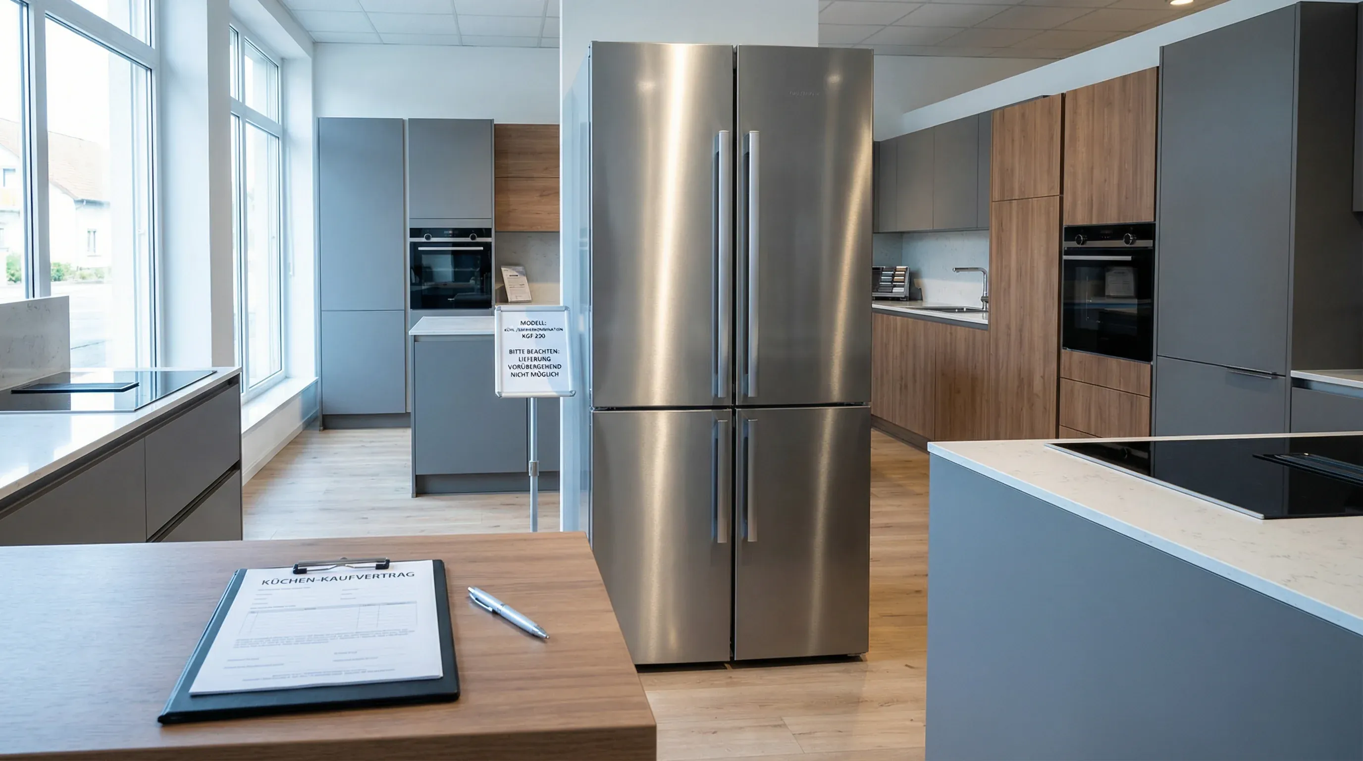 Rücktritt bei Teilunmöglichkeit der Küchenlieferung